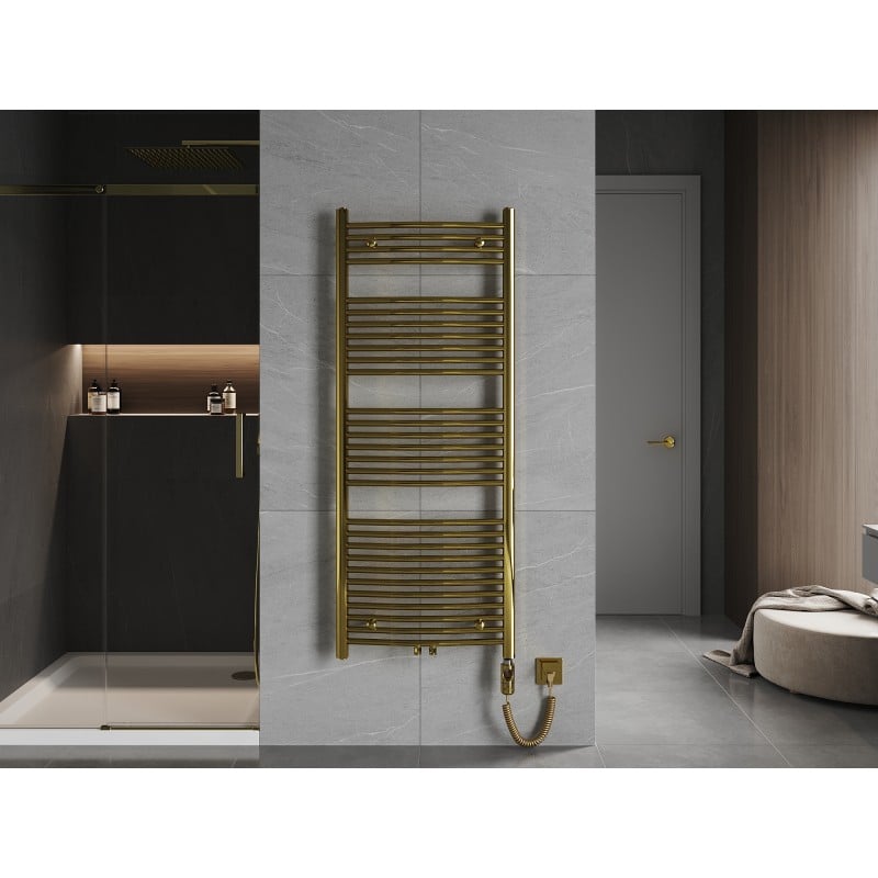 Mexen Ares radiateur électrique 1500 x 600 mm, 600 W, doré - W102-1500-600-2600-50