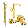 Mexen Milo DF40 ensemble de bain, doré - 713153DF40-50