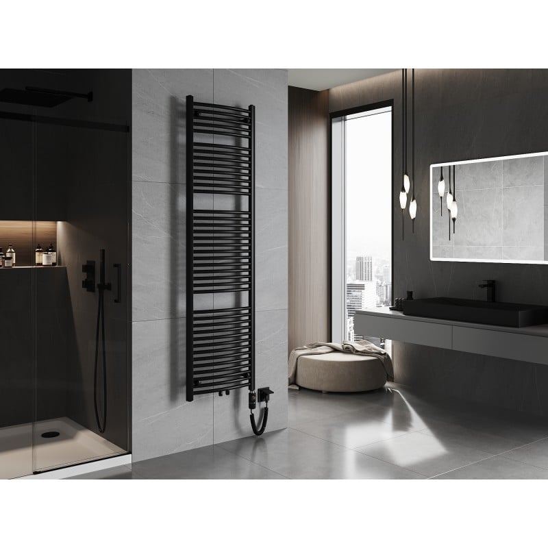 Mexen Ares radiateur électrique 1800 x 500 mm, 900 W, noir - W102-1800-500-2900-70