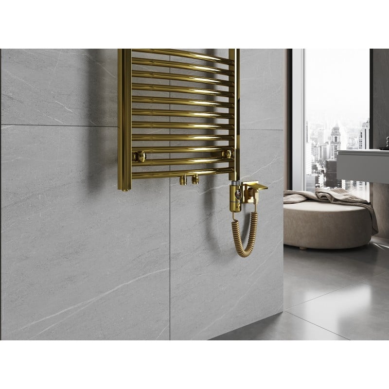 Mexen Ares radiateur électrique 1800 x 600 mm, 600 W, doré - W102-1800-600-2900-50