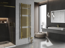 Mexen Ares radiateur électrique 1800 x 600 mm, 600 W, doré - W102-1800-600-2900-50