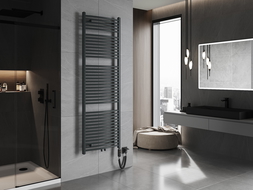 Mexen Ares radiateur électrique 1800 x 600 mm, 900 W, anthracite - W102-1800-600-2900-66