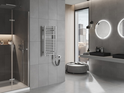 Mexen Hades radiateur électrique 800 x 400 mm, 300 W, chrome - W104-0800-400-2300-01