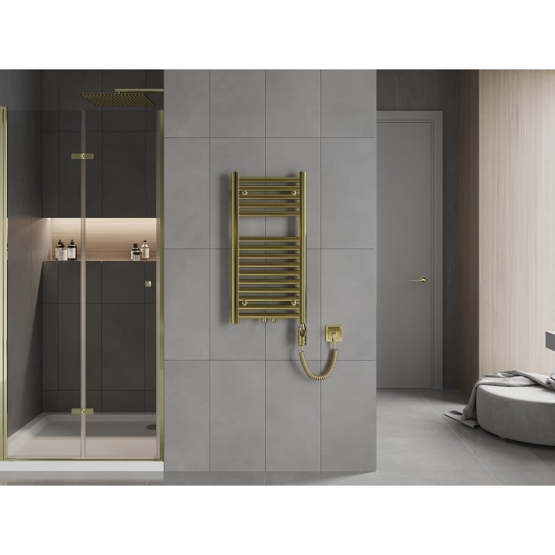 Mexen Hades radiateur électrique 800 x 400 mm, 300 W, doré - W104-0800-400-2300-50