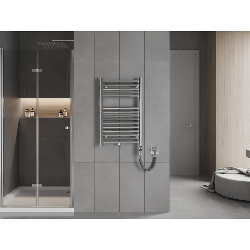 Mexen Hades radiateur électrique 800 x 500 mm, 300 W, chromé - W104-0800-500-2300-01