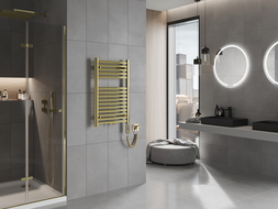 Mexen Hades radiateur électrique 800 x 500 mm, 300 W, doré - W104-0800-500-2300-50