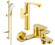 Mexen Milo DF05 ensemble de bain, doré - 713153DF05-50