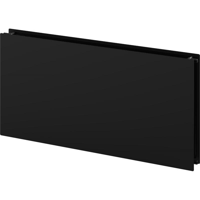 Mexen CHF20 Radiateur plat en acier 400 x 400 mm, raccordement latéral, 288 W, noir - W420HF-040-040-70