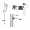 Mexen Milo DF40 ensemble de douche, chromé - 71304DF40-00
