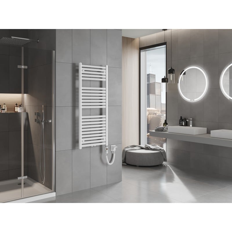 Mexen Hades radiateur électrique 1200 x 500 mm, 600 W, blanc - W104-1200-500-2600-20