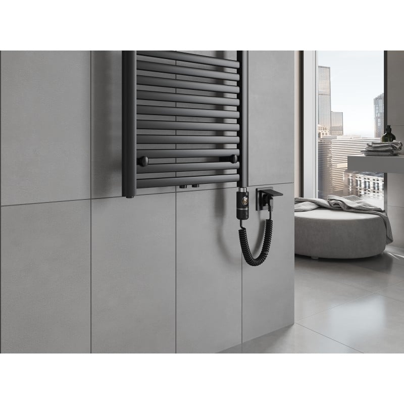 Mexen Hades radiateur électrique 1500 x 400 mm, 600 W, noir - W104-1500-400-2600-70