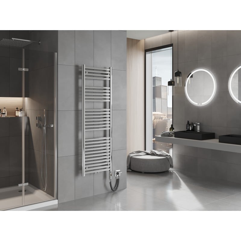 Mexen Hades radiateur électrique 1500 x 500 mm, 600 W, chrome - W104-1500-500-2600-01