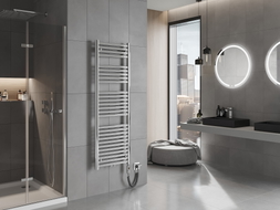 Mexen Hades radiateur électrique 1500 x 500 mm, 600 W, chrome - W104-1500-500-2600-01
