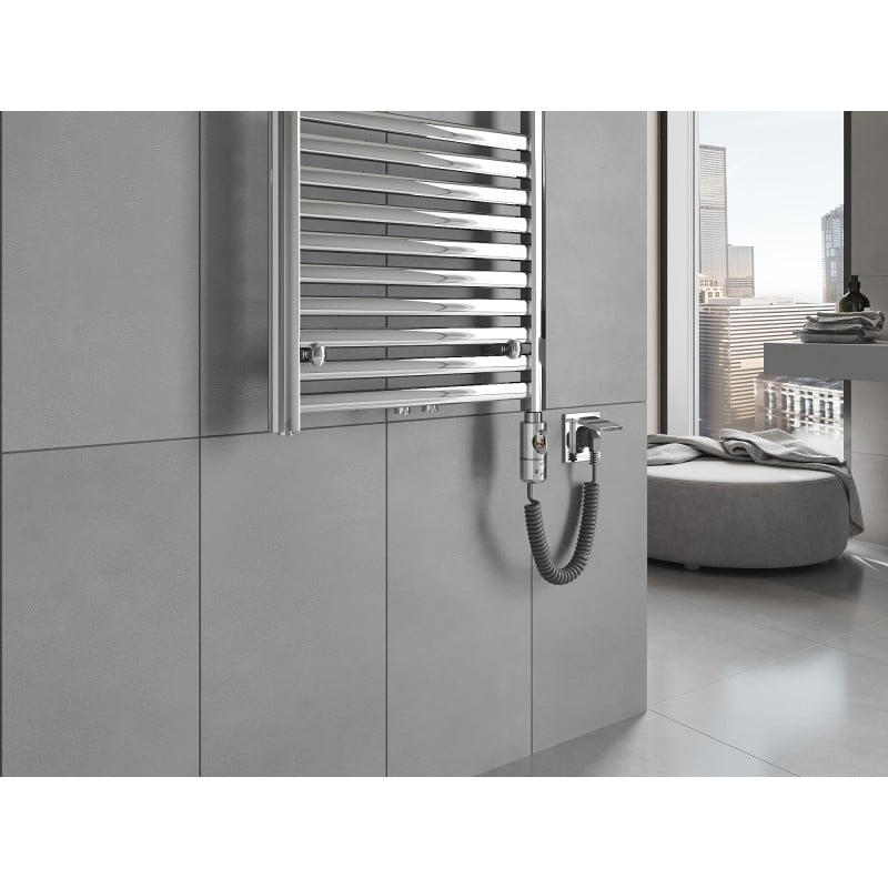 Mexen Hades radiateur électrique 1500 x 600 mm, 600 W, chrome - W104-1500-600-2600-01