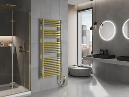 Mexen Hades radiateur électrique 1500 x 600 mm, 600 W, or - W104-1500-600-2600-50