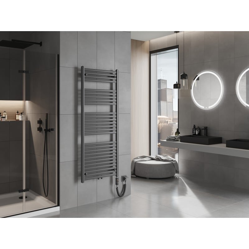 Mexen Hades radiateur électrique 1500 x 600 mm, 900 W, anthracite - W104-1500-600-2900-66