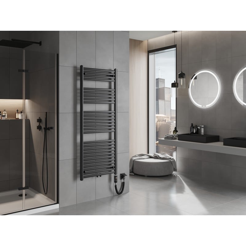 Mexen Hades radiateur électrique 1500 x 600 mm, 900 W, noir - W104-1500-600-2900-70