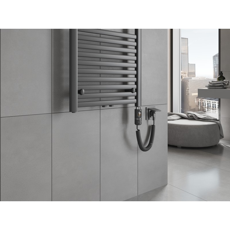 Mexen Hades radiateur électrique 1800 x 500 mm, 900 W, anthracite - W104-1800-500-2900-66