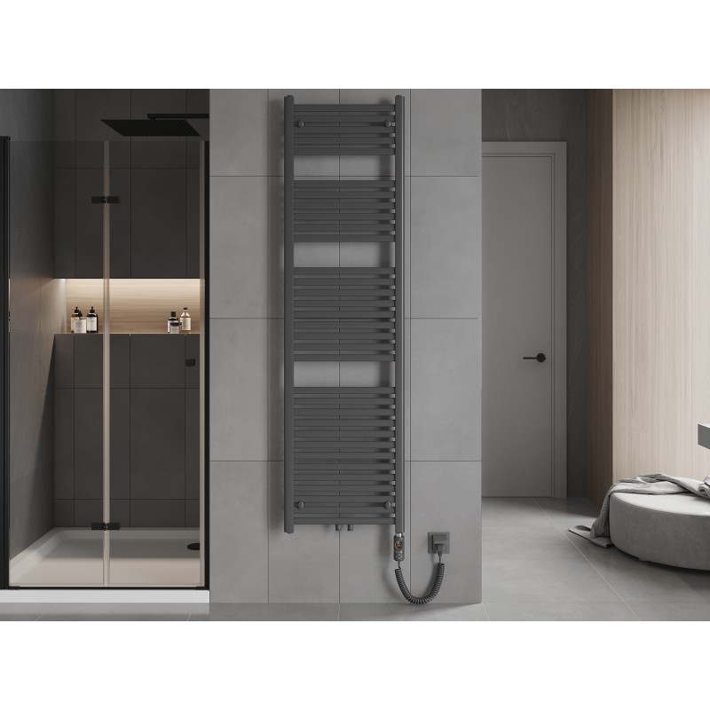 Mexen Hades radiateur électrique 1800 x 500 mm, 900 W, anthracite - W104-1800-500-2900-66