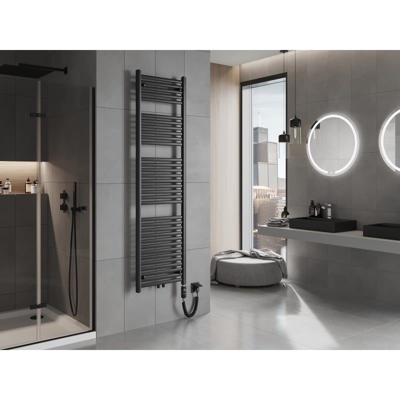 Mexen Hades radiateur électrique 1800 x 500 mm, 900 W, noir - W104-1800-500-2900-70