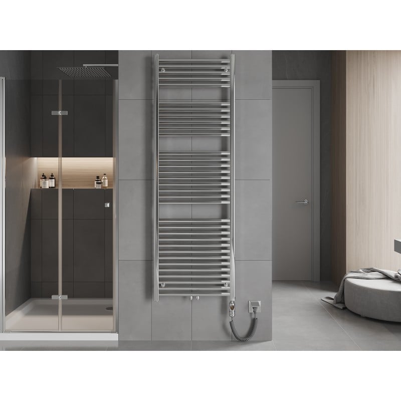 Mexen Hades radiateur électrique 1800 x 600 mm, 900 W, chromé - W104-1800-600-2900-01