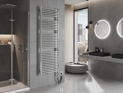 Mexen Hades radiateur électrique 1800 x 600 mm, 900 W, chrome - W104-1800-600-2900-01