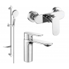 Ensemble de douche Mexen Milo DF05, chrome - 71304DF05-00