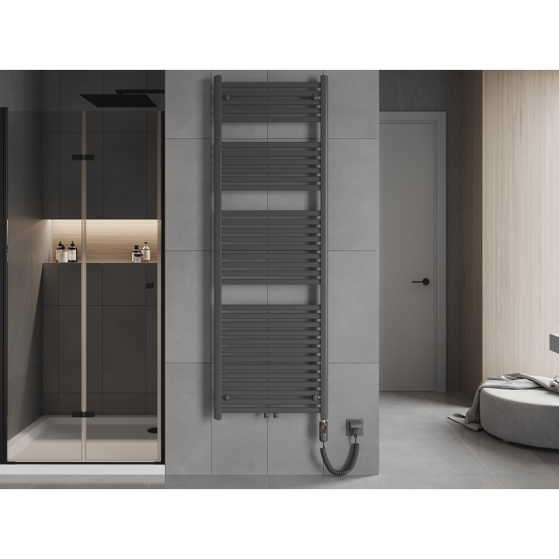 Mexen Hades radiateur électrique 1800 x 600 mm, 900 W, anthracite - W104-1800-600-2900-66