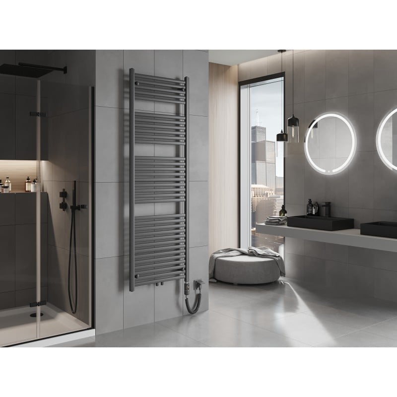 Mexen Hades radiateur électrique 1800 x 600 mm, 900 W, anthracite - W104-1800-600-2900-66
