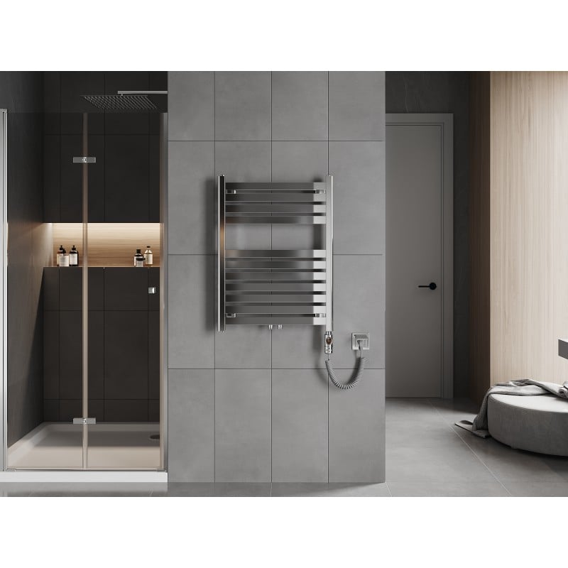 Mexen Uran radiateur électrique 800 x 600 mm, 300 W, chrome - W105-0800-600-2300-01