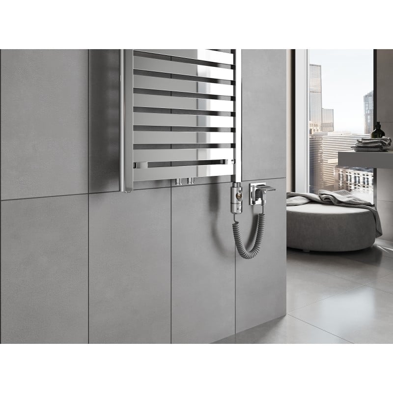 Mexen Uran radiateur électrique 800 x 600 mm, 300 W, chrome - W105-0800-600-2300-01