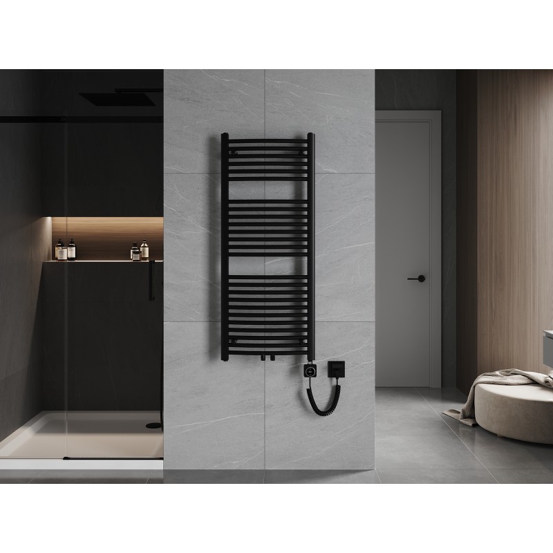 Mexen Ares radiateur électrique 1200 x 500 mm, 500 W, noir - W102-1200-500-6500-70