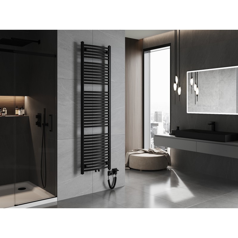 Mexen Ares radiateur électrique 1800 x 500 mm, 900 W, noir - W102-1800-500-6900-70