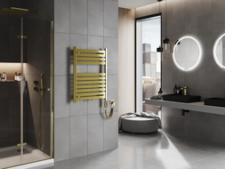 Mexen Uran radiateur électrique 800 x 600 mm, 300 W, doré - W105-0800-600-2300-50