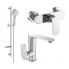 Mexen Milo DF40 ensemble de douche, chrome - 713054DF40-00