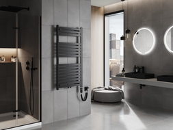Mexen Uran radiateur électrique 1200 x 600 mm, 600 W, noir - W105-1200-600-2600-70