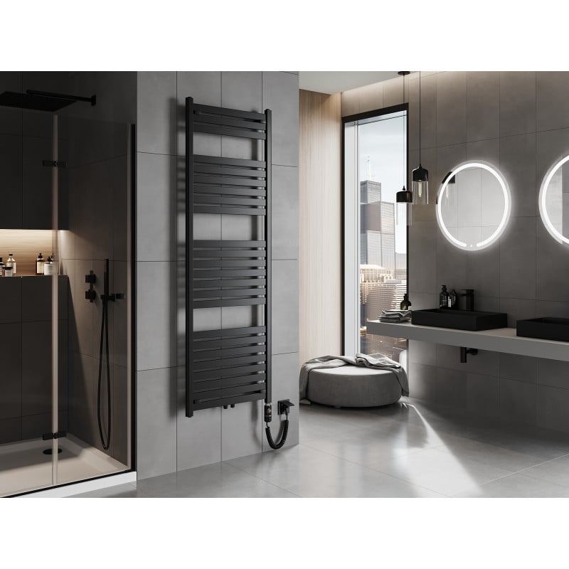 Mexen Uran radiateur électrique 1800 x 600 mm, 900 W, noir - W105-1800-600-2900-70