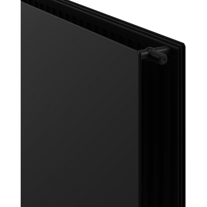 Mexen CHF20 Hygiene Flat radiateur plat 500 x 900 mm, raccordement latéral, 776 W, noir - W420HF-050-090-70