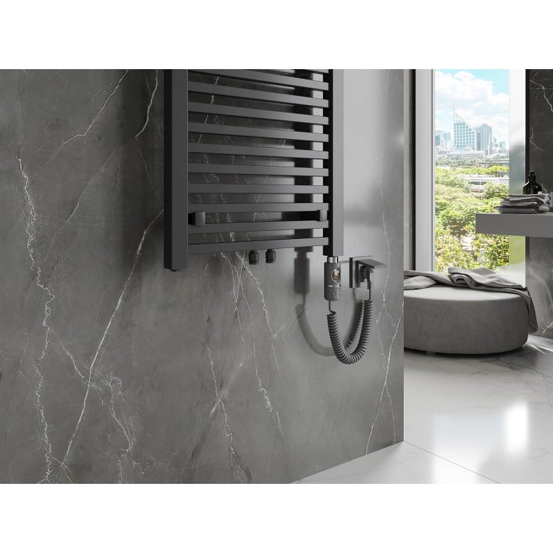 Mexen Pluton radiateur électrique 1200 x 500 mm, 600 W, anthracite - W106-1200-500-2600-66
