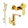 Mexen Milo DF40 ensemble de douche, doré - 713054DF40-50