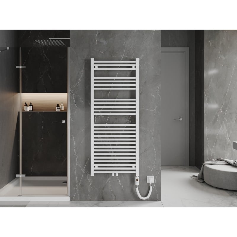 Mexen Pluton radiateur électrique 1450 x 600 mm, 900 W, blanc - W106-1450-600-2900-20