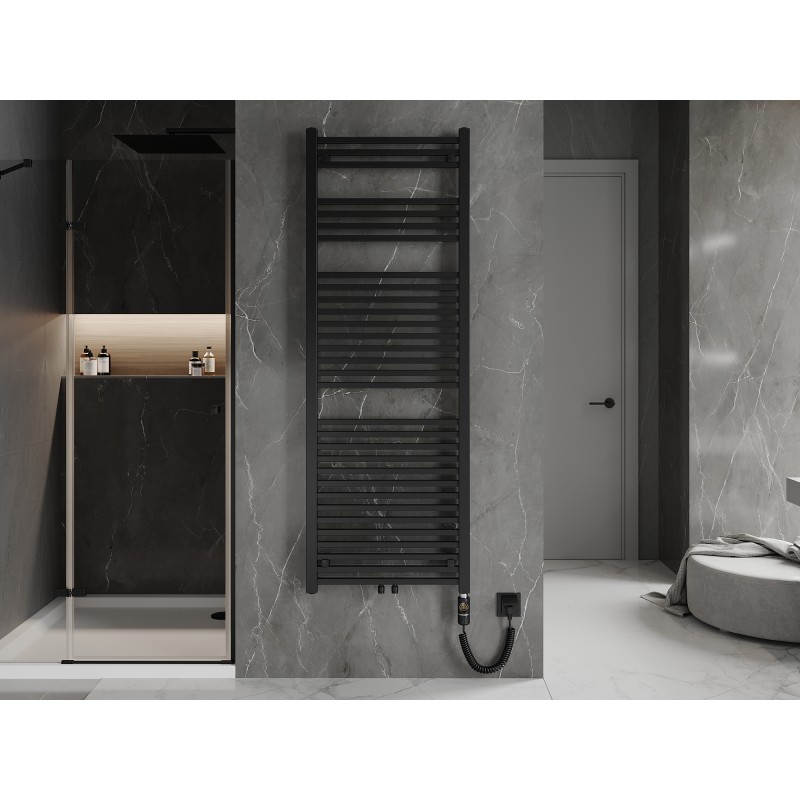 Mexen Pluton radiateur électrique 1700 x 600 mm, 900 W, noir - W106-1700-600-2900-70