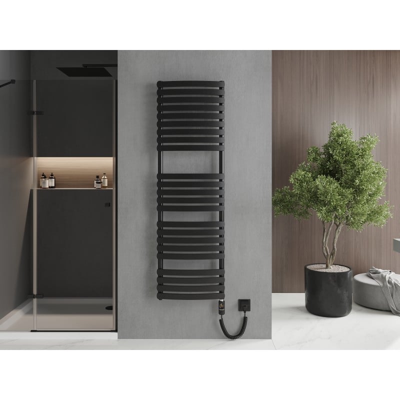 Mexen Bachus radiateur électrique 1600 x 500 mm, 900 W, noir - W109-1600-500-2900-70
