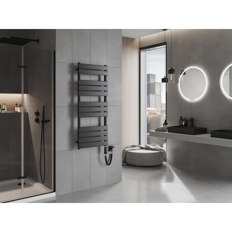 Mexen Ceres radiateur électrique 1200 x 500 mm, 600 W, noir - W111-1200-500-2600-70