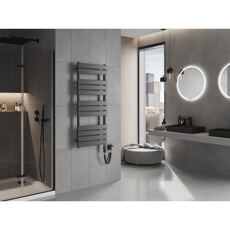 Mexen Ceres radiateur électrique 1200 x 500 mm, 600 W, anthracite - W111-1200-500-2600-66