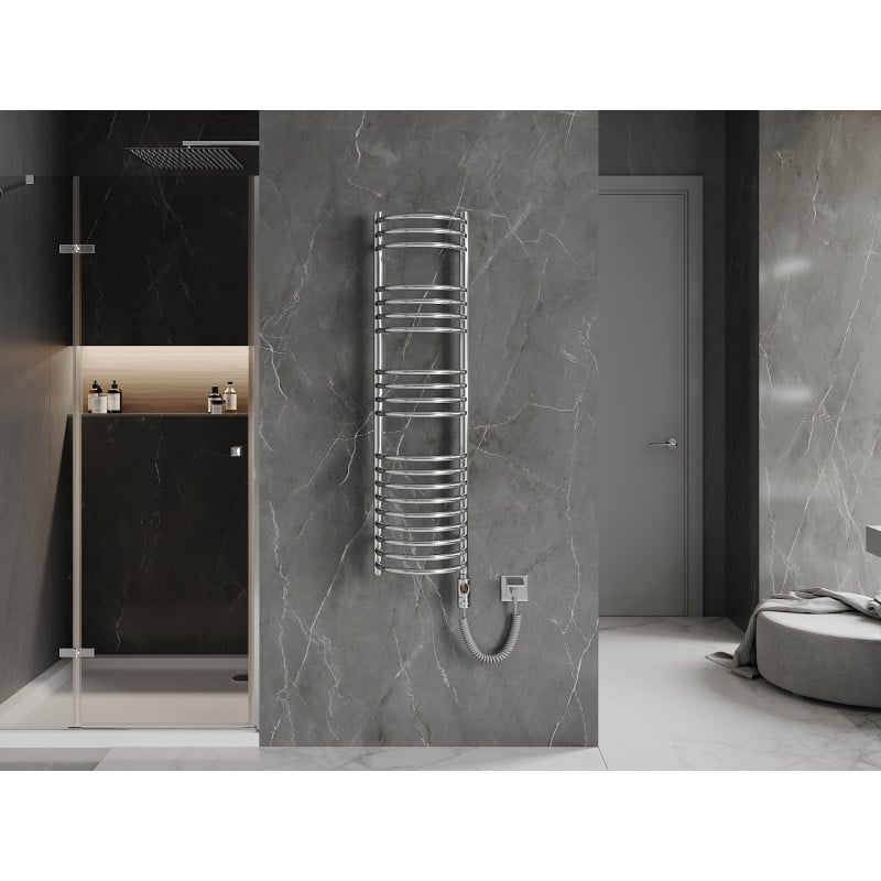 Mexen Eros radiateur électrique 1200 x 318 mm, 300 W, chrome - W112-1200-318-2300-01