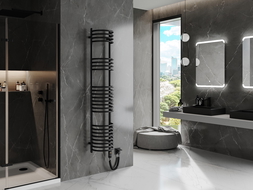 Mexen Eros radiateur électrique 1600 x 318 mm, 600 W, noir - W112-1600-318-2600-70