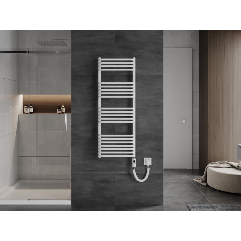 Mexen Apollo radiateur électrique 1210 x 450 mm, 600 W, blanc - W117-1210-450-2600-20