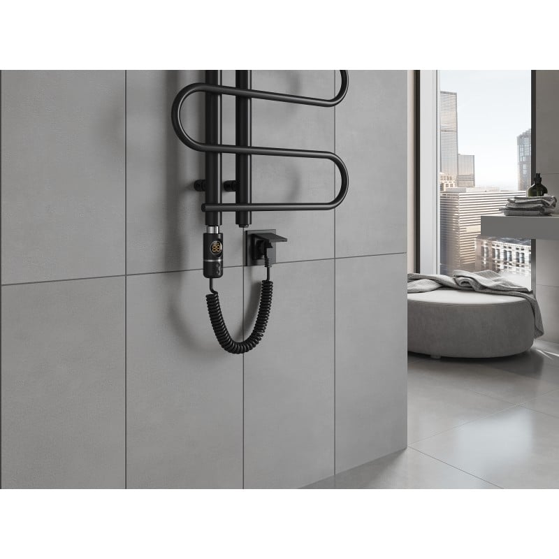 Mexen Kiso radiateur électrique 1250 x 500 mm, 300 W, noir - W114-1250-500-2300-70