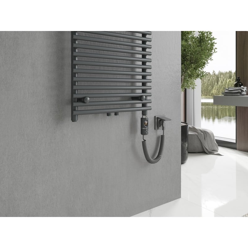 Mexen Sol radiateur électrique 1200 x 500 mm, 600 W, anthracite - W125-1200-500-2600-66